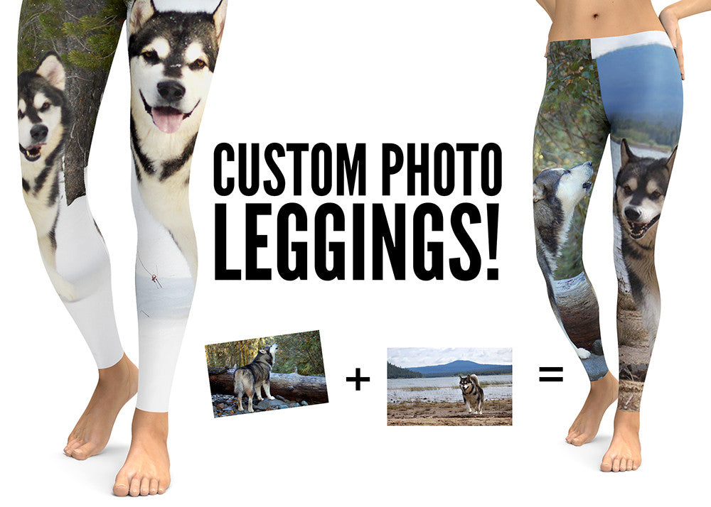 Dog Legging Personalized And Customizable Leggings Resistant To