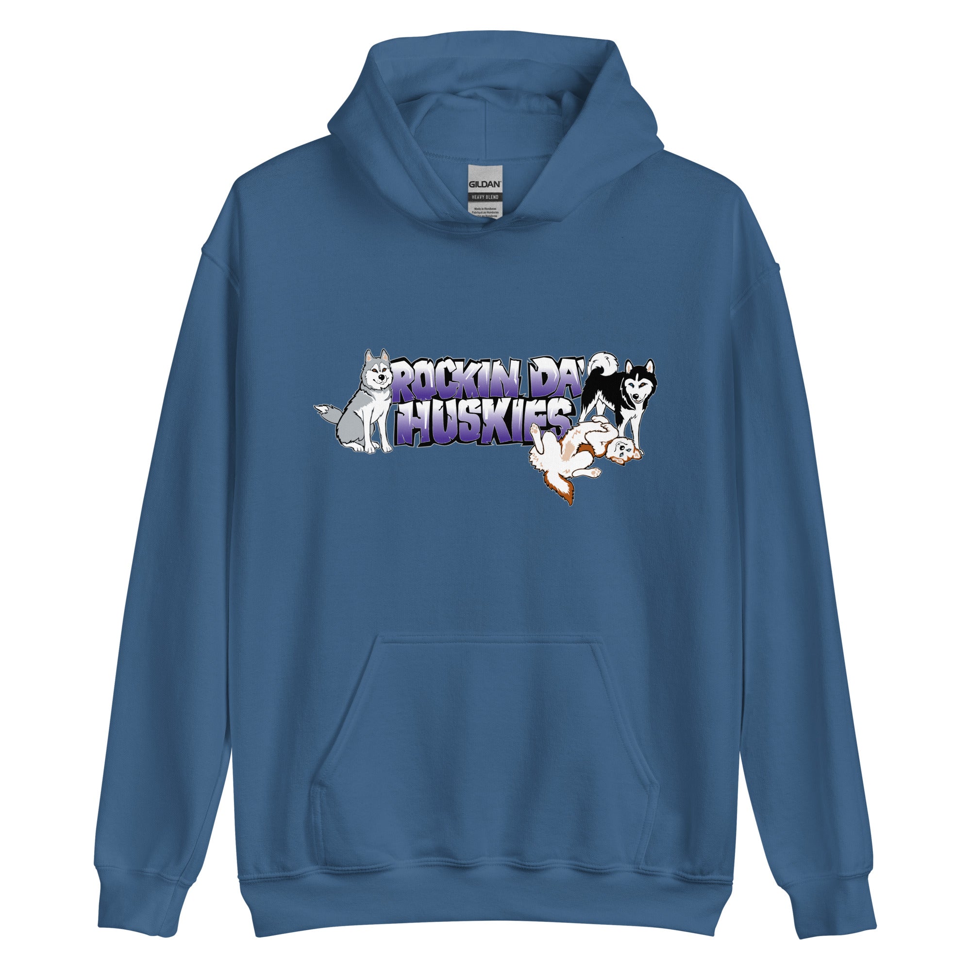 Make your day hoodie light online blue