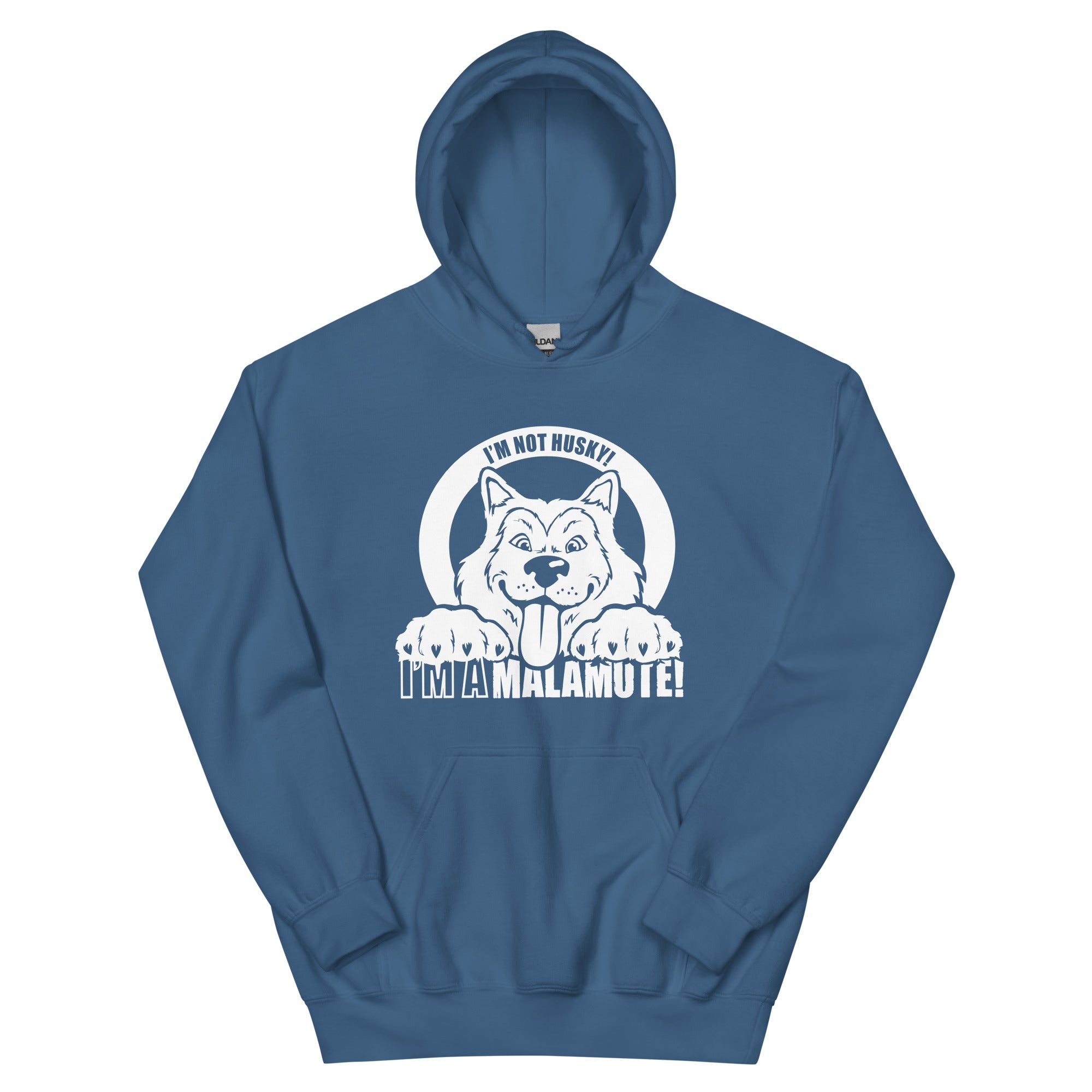 I'm Not Husky, I'm A Malamute - Alaskan Malamute Pullover Hoodie