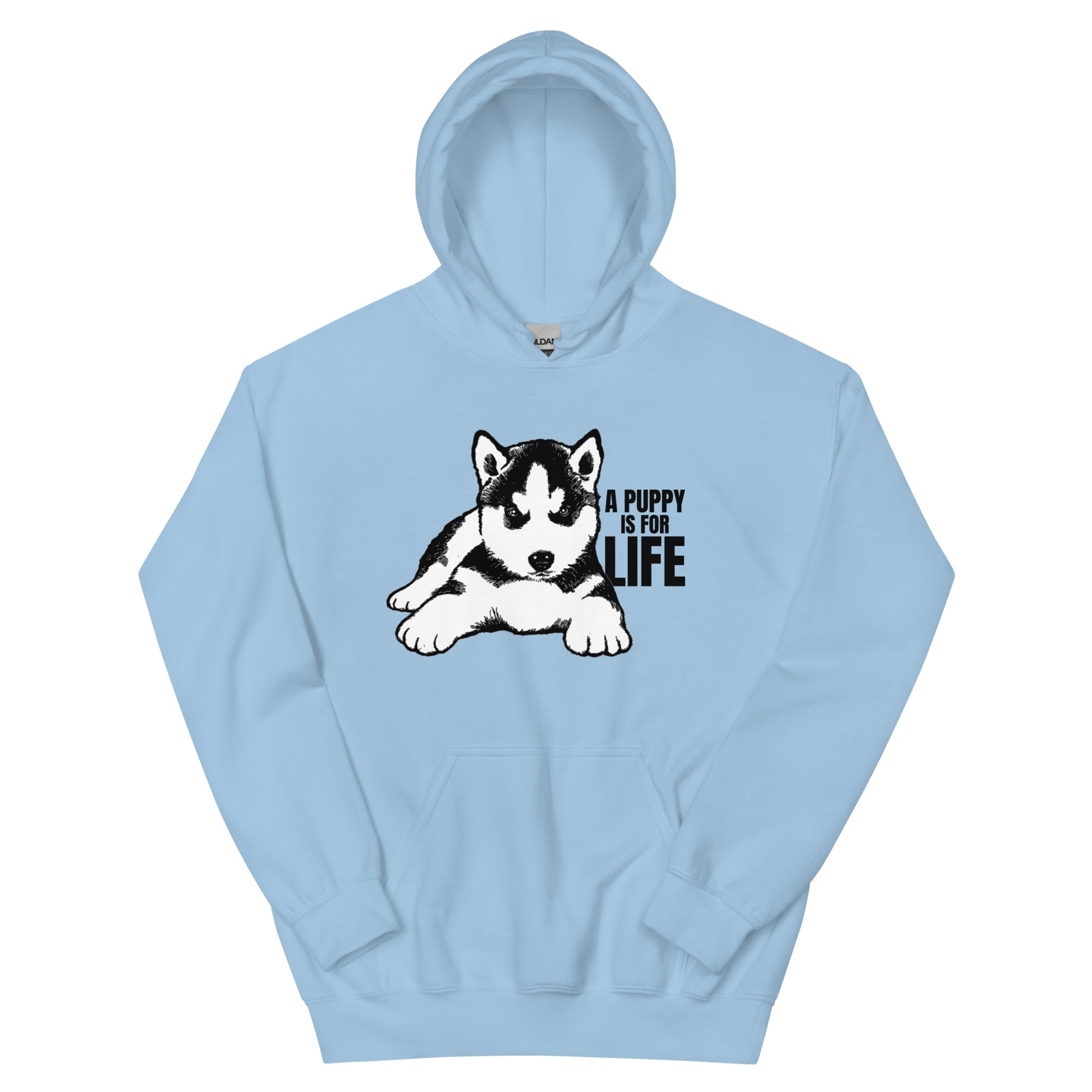 Husky in hotsell a hoodie